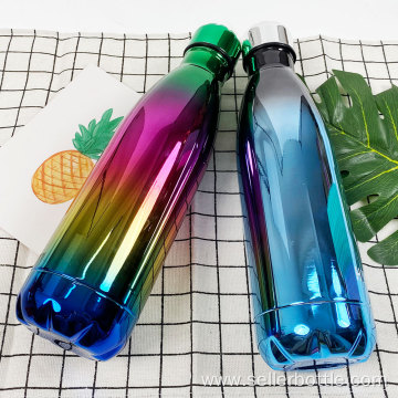 500mL Stainless Steel UV Printing Vacuum Cola Bottle